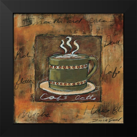 Perfect Indulgence IV Black Modern Wood Framed Art Print by Gamel, Tara