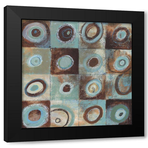 Earth I Black Modern Wood Framed Art Print by Gamel, Tara