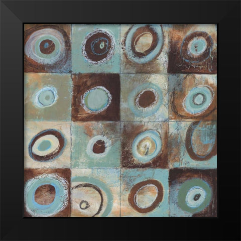 Earth I Black Modern Wood Framed Art Print by Gamel, Tara