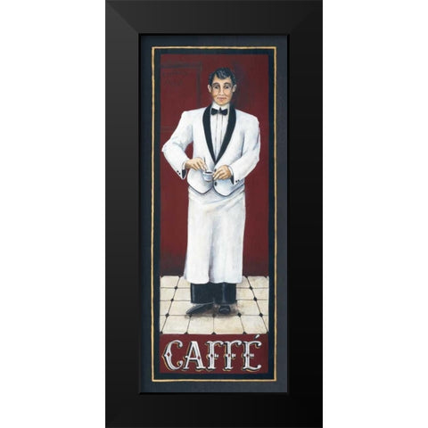 Caffe Black Modern Wood Framed Art Print by Gorham, Gregory
