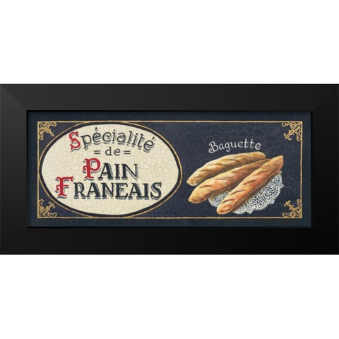 Baguette Black Modern Wood Framed Art Print by Gorham, Gregory