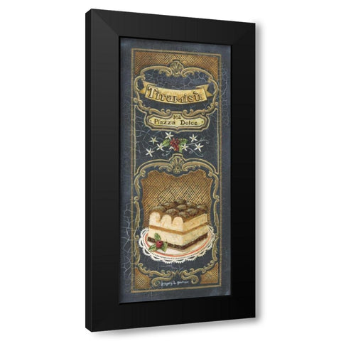 Tiramisu Black Modern Wood Framed Art Print by Gorham, Gregory