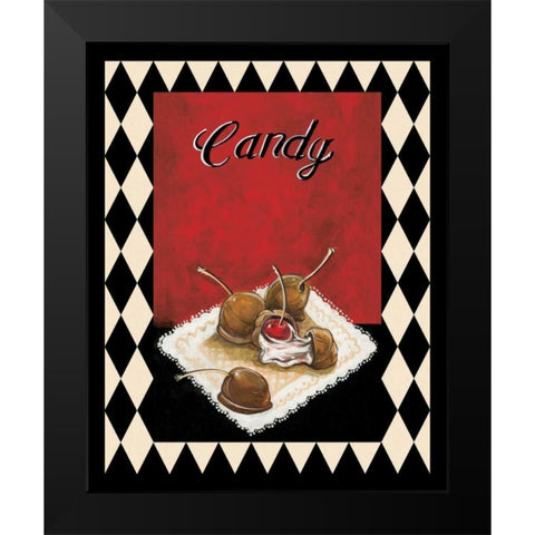 Desserts III Black Modern Wood Framed Art Print by Gorham, Gregory