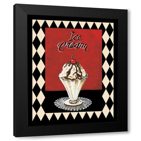 Desserts IV Black Modern Wood Framed Art Print by Gorham, Gregory