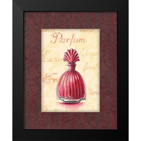Parfum II Black Modern Wood Framed Art Print by Gorham, Gregory