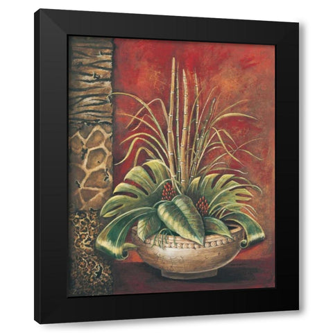 Exotic Tropical I Black Modern Wood Framed Art Print by Gorham, Gregory