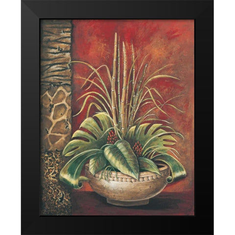Exotic Tropical I Black Modern Wood Framed Art Print by Gorham, Gregory