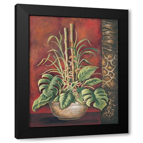Exotic Tropical II Black Modern Wood Framed Art Print by Gorham, Gregory