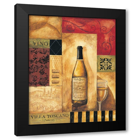 Villa Toscano Black Modern Wood Framed Art Print by Gorham, Gregory