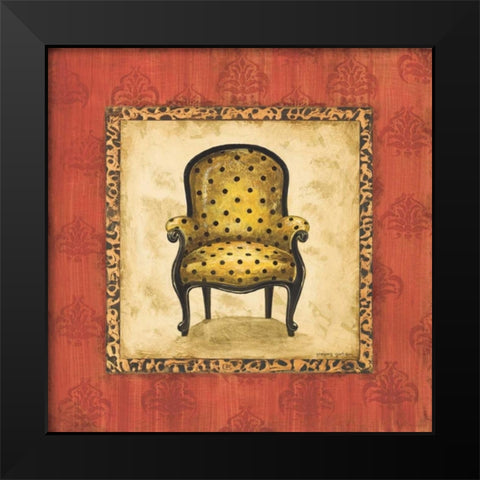 Parlor Chair I Black Modern Wood Framed Art Print by Gorham, Gregory