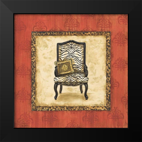 Parlor Chair II Black Modern Wood Framed Art Print by Gorham, Gregory