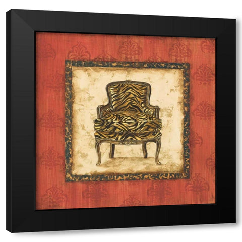 Parlor Chair III Black Modern Wood Framed Art Print by Gorham, Gregory