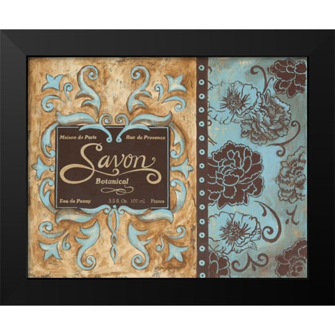 Savon de Paris Black Modern Wood Framed Art Print by Gorham, Gregory