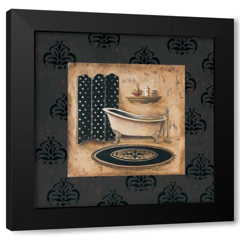 Bath Time I Black Modern Wood Framed Art Print by Gorham, Gregory