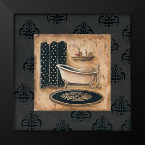Bath Time I Black Modern Wood Framed Art Print by Gorham, Gregory