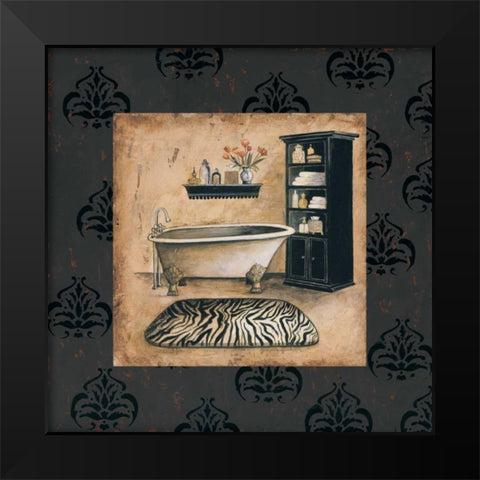Bath Time II Black Modern Wood Framed Art Print by Gorham, Gregory