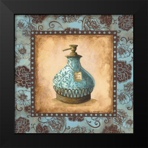 Lotion Black Modern Wood Framed Art Print by Gorham, Gregory