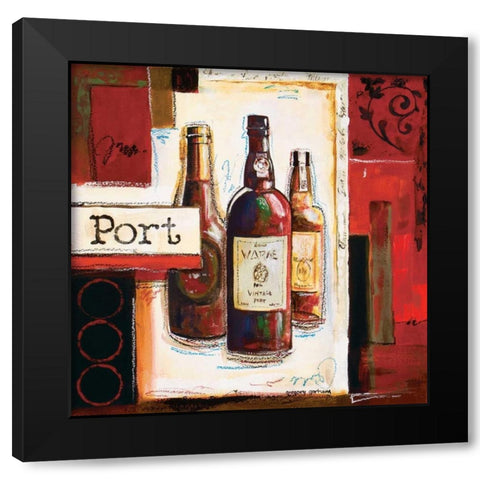Evening Spirits I Black Modern Wood Framed Art Print by Gorham, Gregory