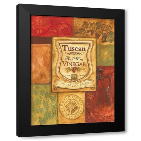 Tuscan Vinegar Black Modern Wood Framed Art Print with Double Matting by Gorham, Gregory
