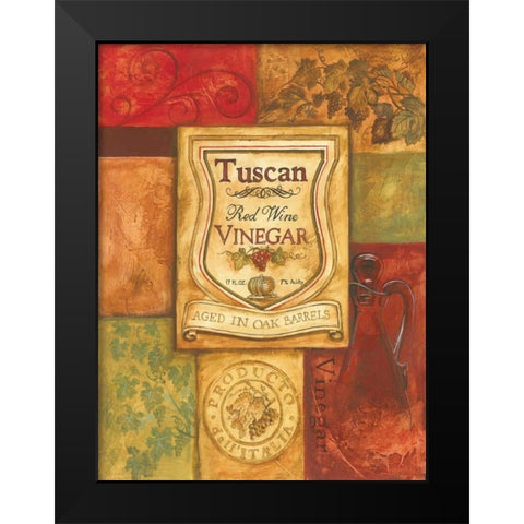Tuscan Vinegar Black Modern Wood Framed Art Print by Gorham, Gregory