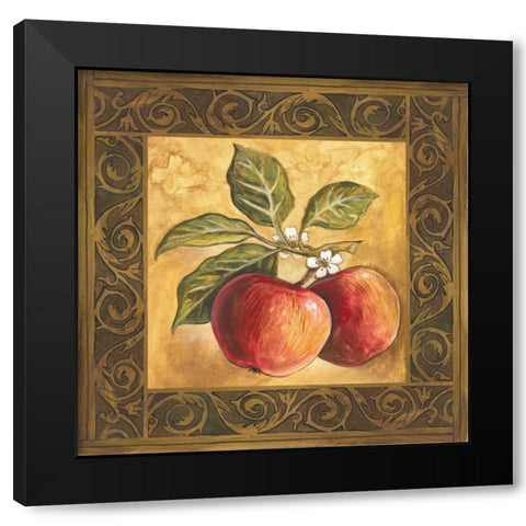 Apple Orchard Black Modern Wood Framed Art Print by Gorham, Gregory
