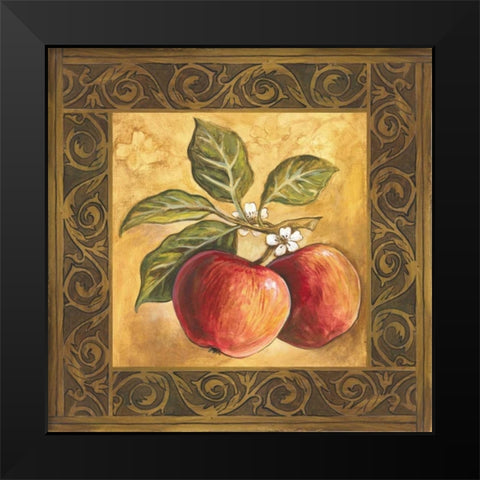 Apple Orchard Black Modern Wood Framed Art Print by Gorham, Gregory