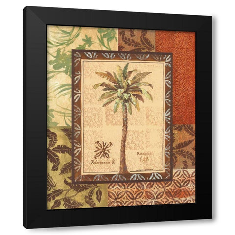 Palmaceae II Black Modern Wood Framed Art Print by Gorham, Gregory