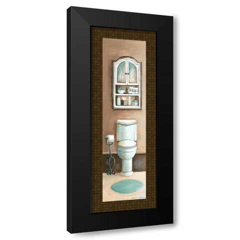 Bath Panel III Black Modern Wood Framed Art Print by Gorham, Gregory