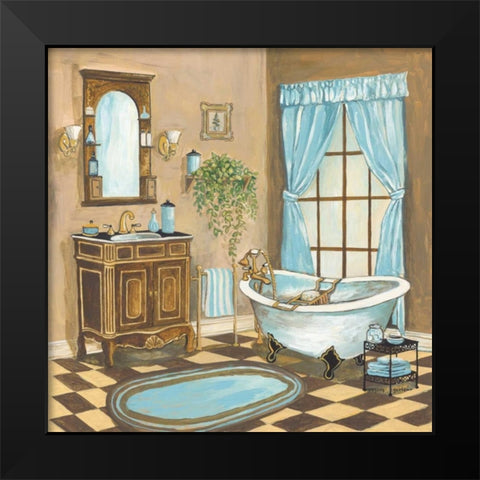 Bain de Cru I Black Modern Wood Framed Art Print by Gorham, Gregory