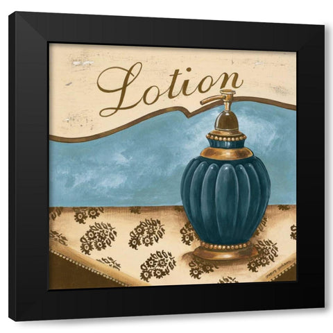 Bath Accessories IV Black Modern Wood Framed Art Print by Gorham, Gregory