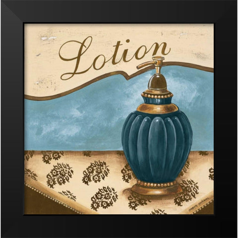 Bath Accessories IV Black Modern Wood Framed Art Print by Gorham, Gregory