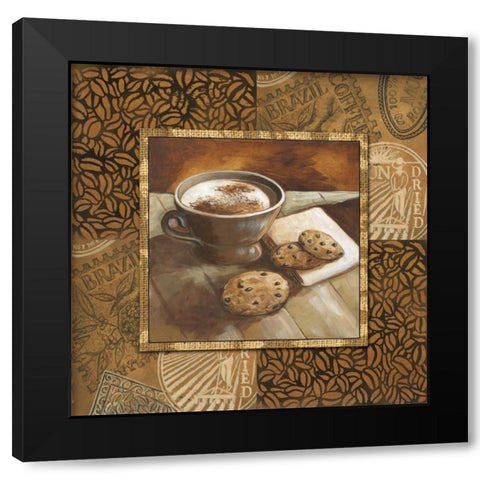 Coffee II Black Modern Wood Framed Art Print by Gorham, Gregory