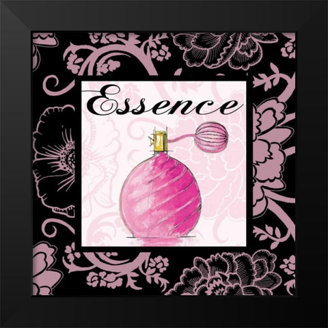 Fashion Pink Essence Black Modern Wood Framed Art Print by Gorham, Gregory