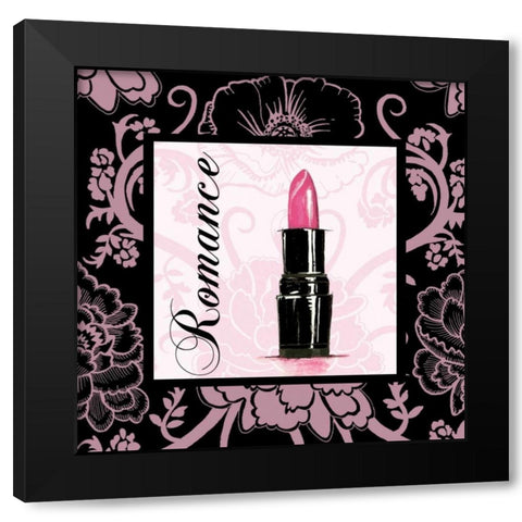 Fashion Pink Romance Black Modern Wood Framed Art Print by Gorham, Gregory