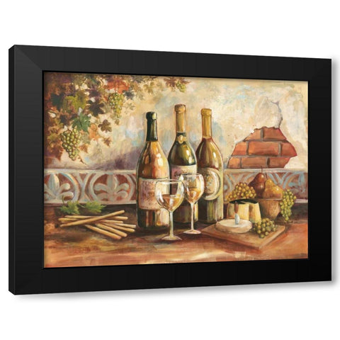 Bountiful Wine I Black Modern Wood Framed Art Print by Gorham, Gregory