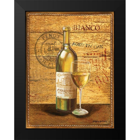 Aged in Oak II Black Modern Wood Framed Art Print by Gorham, Gregory