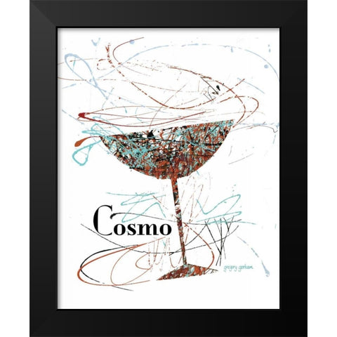Happy Hour Motif Ii Black Modern Wood Framed Art Print by Gorham, Gregory