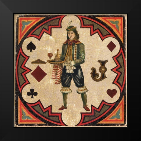 Jack Black Modern Wood Framed Art Print by Gorham, Gregory