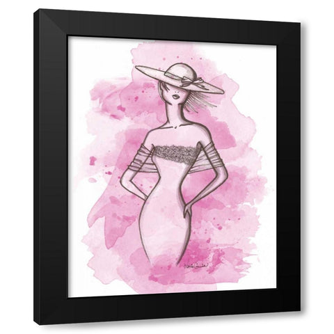 From the Runway II Black Modern Wood Framed Art Print with Double Matting by Guinn, Katie