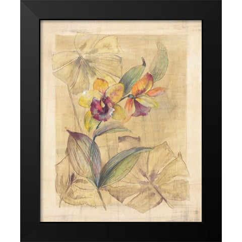 Bahama Breeze I Black Modern Wood Framed Art Print by Hargittai, Paul