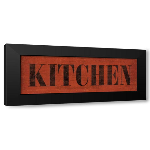 Kitchen III Black Modern Wood Framed Art Print by Harbick, N