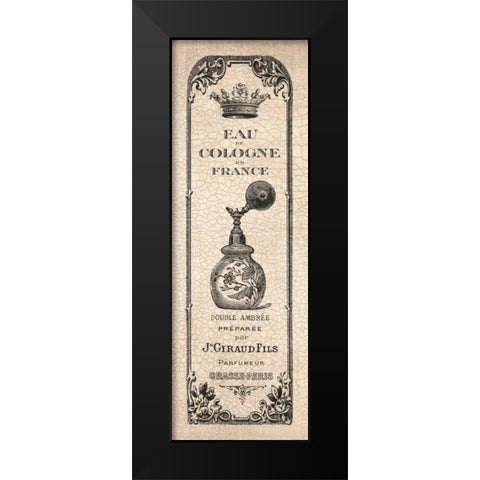 Hotel Bath Panel II Black Modern Wood Framed Art Print by Harbick, N