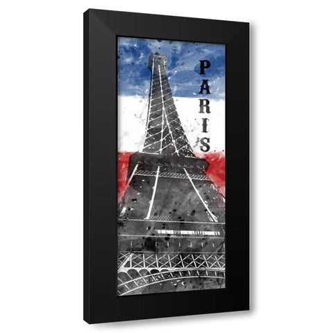 French Patriot Black Modern Wood Framed Art Print by Harbick, N.