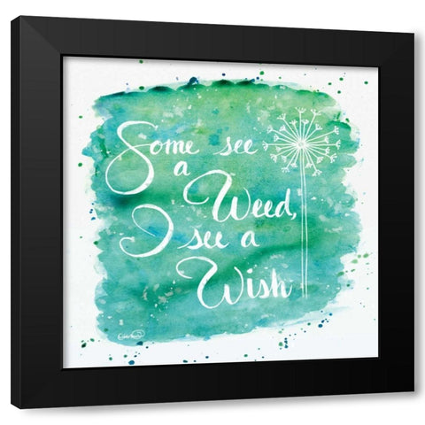 Some See Black Modern Wood Framed Art Print by Harbick, N.