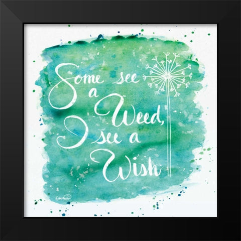 Some See Black Modern Wood Framed Art Print by Harbick, N.