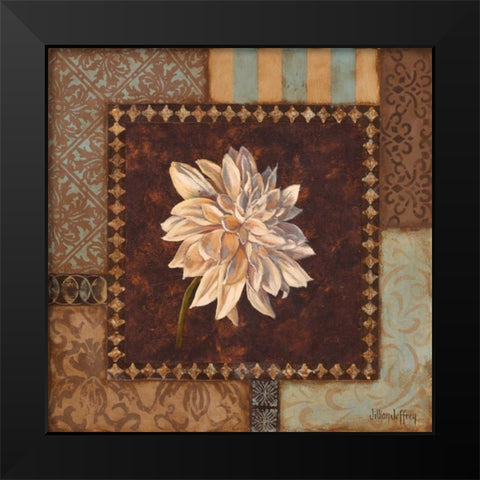 Dahlia I Black Modern Wood Framed Art Print by Jeffrey, Jillian