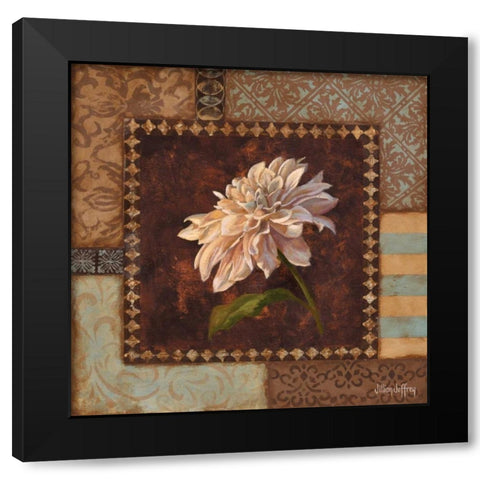 Dahlia II Black Modern Wood Framed Art Print by Jeffrey, Jillian