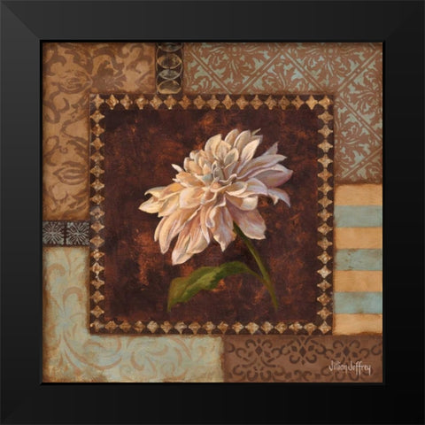 Dahlia II Black Modern Wood Framed Art Print by Jeffrey, Jillian
