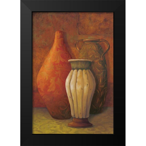 Exotic Vessels I Black Modern Wood Framed Art Print by Jeffrey, Jillian