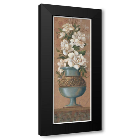 Courtly Roses III Black Modern Wood Framed Art Print with Double Matting by Jeffrey, Jillian